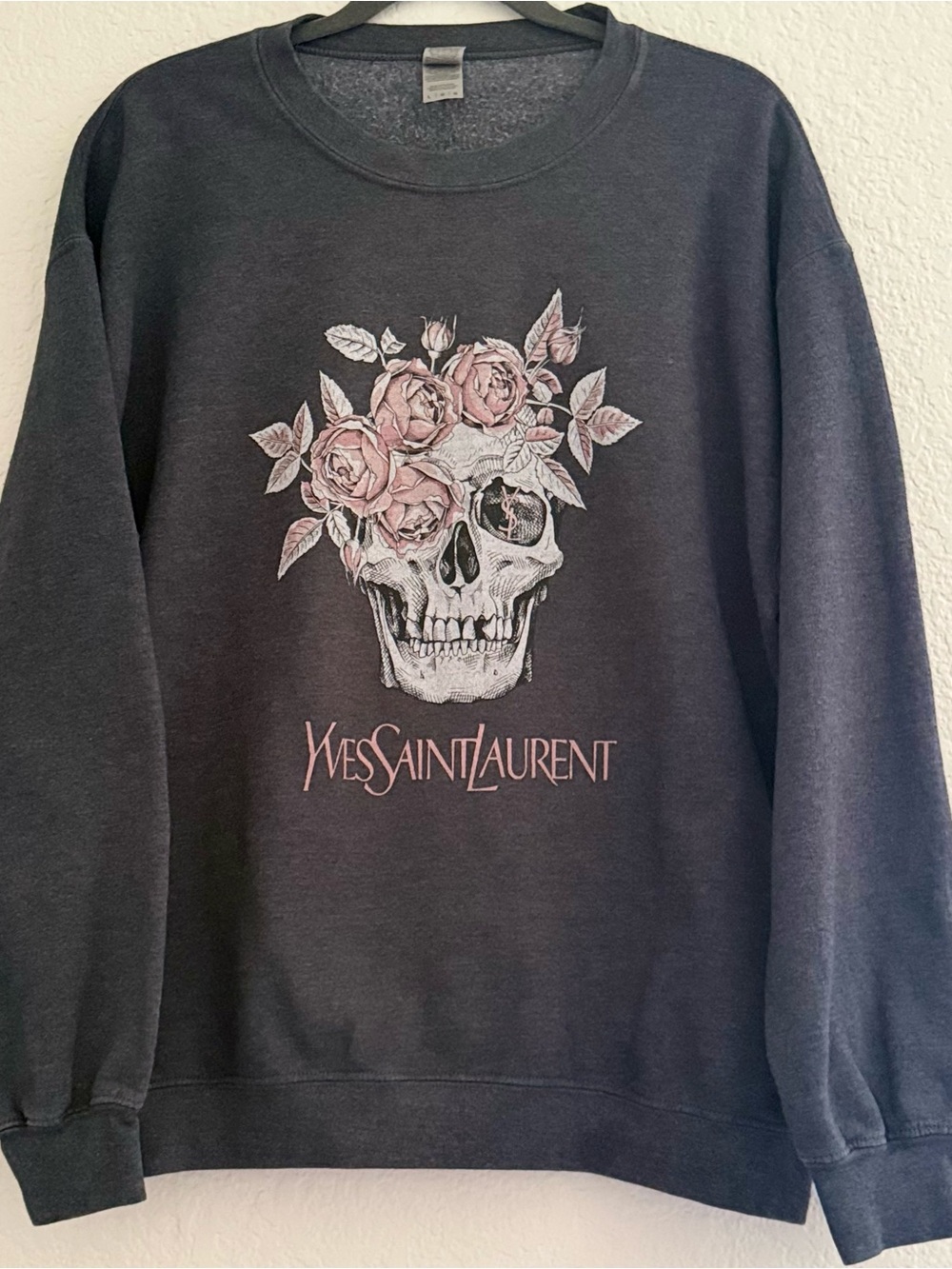YSL Graphic Sweatshirt~Unisex Size Lg NWOT - Picture 4 of 9